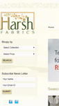 Mobile Screenshot of harshfabrics.com